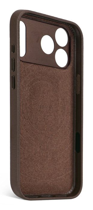 Decoded Leather Backcover Iphone 17 Pro Max Chocolate Brown