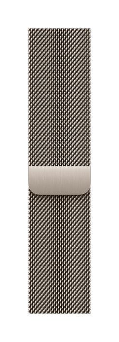 Milanaise Armband, Natur, 40mm, One Size