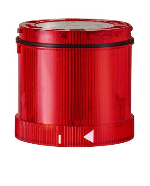 Werma Signaltechnik Signalsäulenelement 643.100.68 Kombisign 71 Rojo 1 Ud.