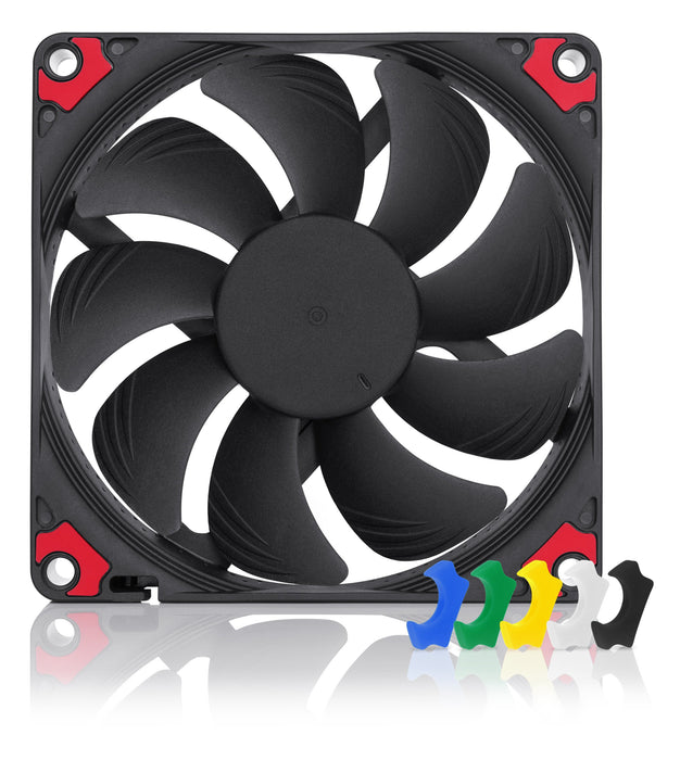 EAN 9010018100471 - Noctua NF-A9X14 HS-PWM CH.BK.S sistema de refrigeración para ordenador Carcasa del ordenador Ventilador 9 imagen 1