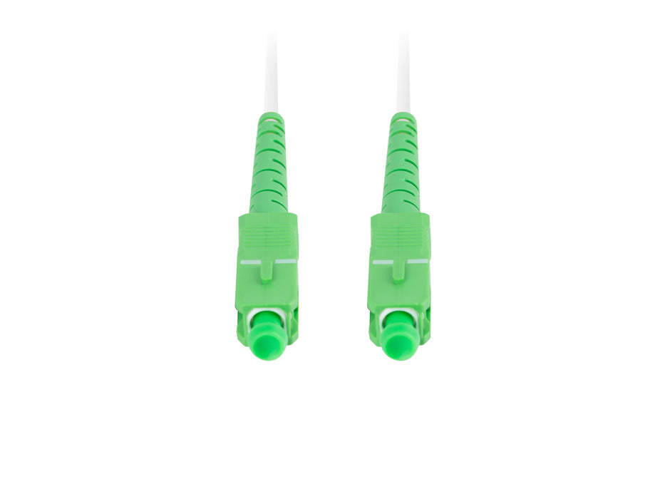 EAN 5901969430813 - Lanberg FO-SASA-SS31-0500-WH Cable de fibra óptica e InfiniBand 50 m SC Blanco imagen 3