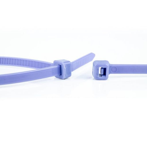EAN 8717278572178 - WKK 11032771 presilla Brida reutilizable Plástico Púrpura 100 pieza(s) imagen 2