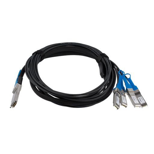 EAN 65030875387 - StarTech.com QSFP4SFPPC3M Cable de fibra óptica e InfiniBand 1 m QSFP+ 4x SFP+ Negro imagen 2
