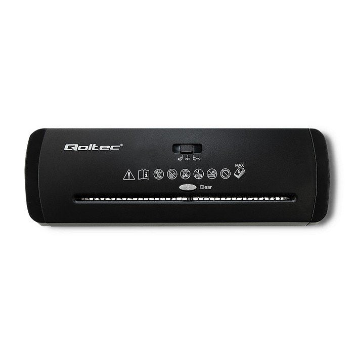 EAN 5901878503202 - Qoltec 50320 triturador de papel Corte en tiras 72 dB 22 cm Negro imagen 2