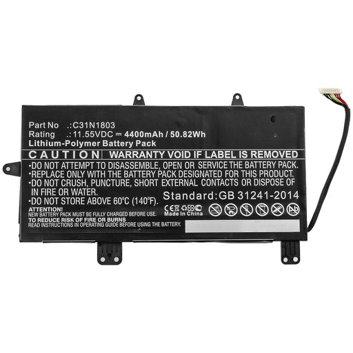 EAN 5704174628309 - CoreParts MBXAS-BA0284 refacción para laptop Batería imagen 1