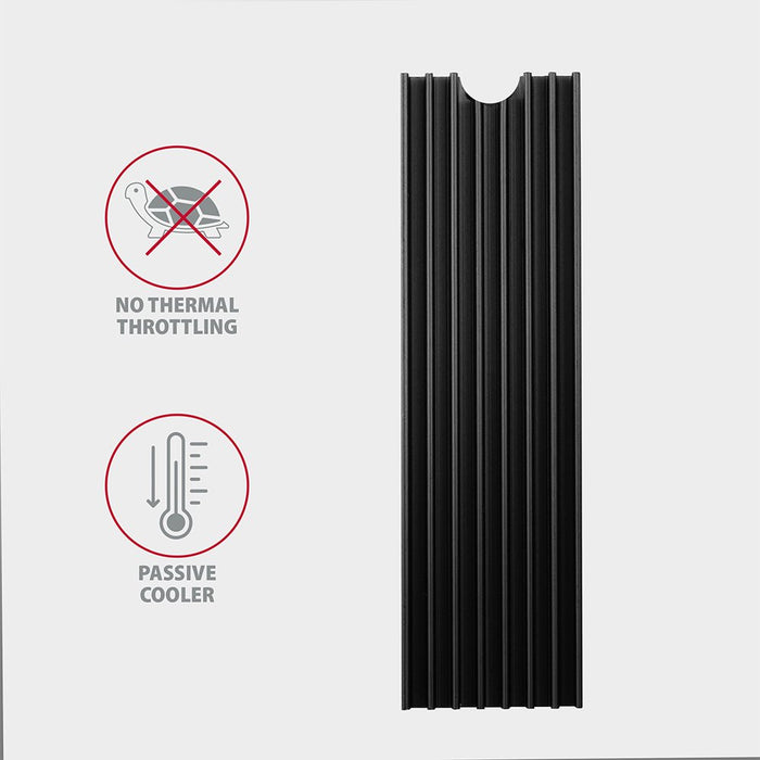 EAN 8595247905543 - Axagon CLR-M2L6 sistema de refrigeración para ordenador M.2 NVMe SSD, Unidad de estado sólido Disipador t imagen 4
