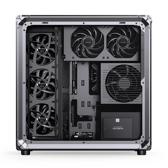 Caja Atx Jonsbo X400 Pro Cristal Templado Curvo Gris