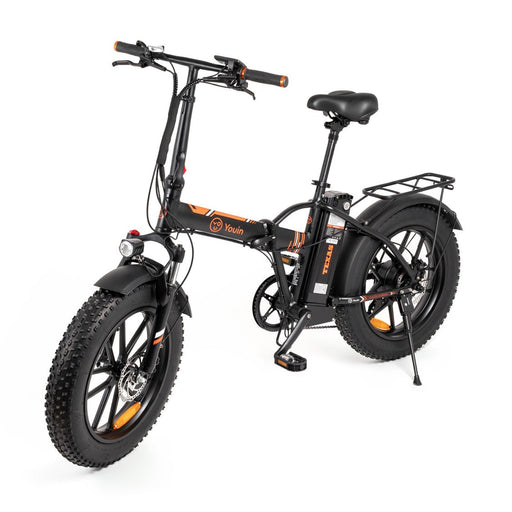 EAN 8436606900314 - Youin BK1201 bicicleta eléctrica Negro, Naranja Aluminio 20 50,8 cm (20") 27 kg imagen 1