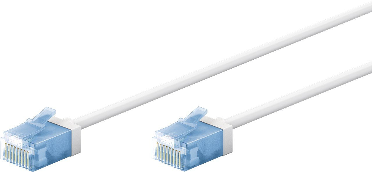 EAN 4040849742873 - Goobay 74287 cable de red Blanco 2 m Cat6a U/UTP (UTP) imagen 5