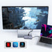 EAN 4894160047083 - UNITEK uHUB N9+ Alámbrico USB 3.2 Gen 1 (3.1 Gen 1) Type-C Gris imagen 5