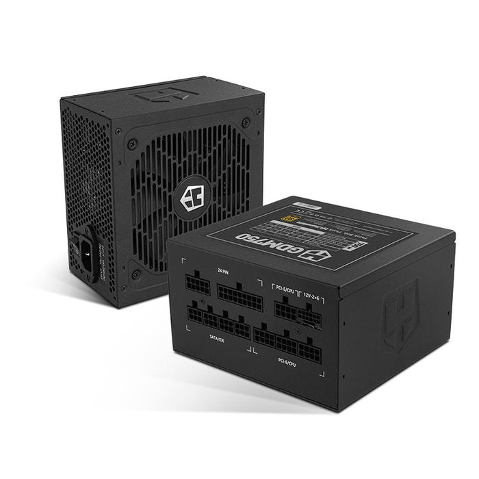 Fuente De Alimentación Nox Hummer Gdm 750w Ventilador 12cm 80 Plus Gold