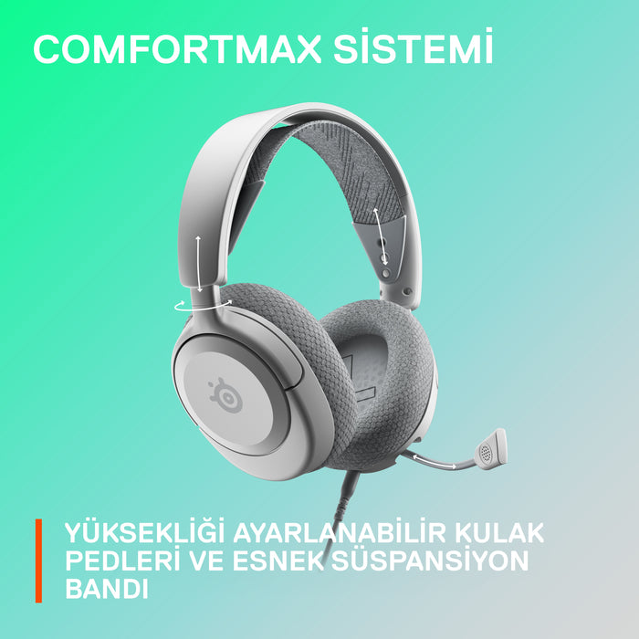 EAN 5707119048002 - Steelseries Arctis Nova 1 Auriculares Alámbrico Diadema Juego Blanco imagen 8