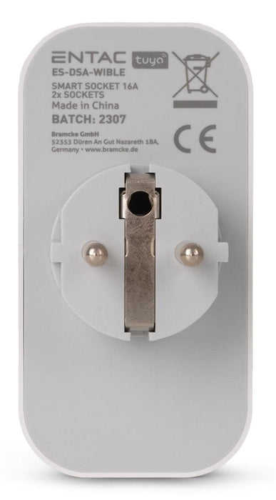 Entac Wifi Meckdosenadaptador 2-Fach