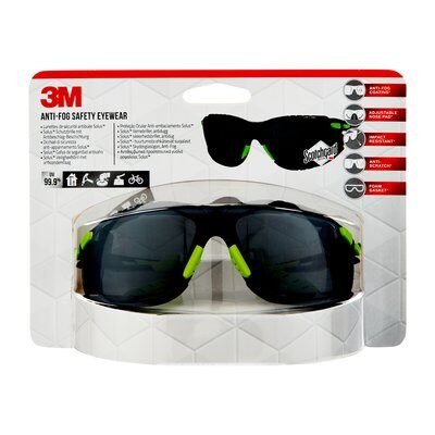 Schutzbrille Solus 1000, Scotchgard Protector Verde Lima, Negro, 1 Unidades