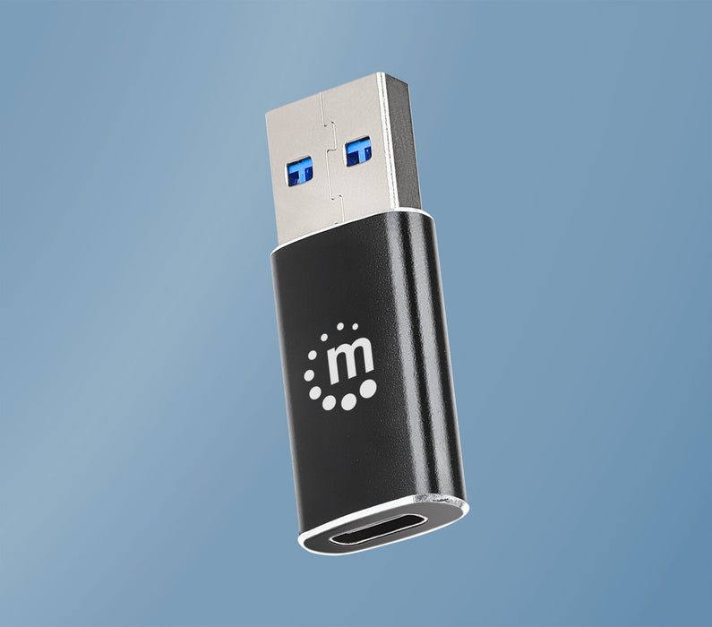 EAN 0766623153980 - Manhattan 153980 cambiador de género para cable USB A USB C Negro imagen 7