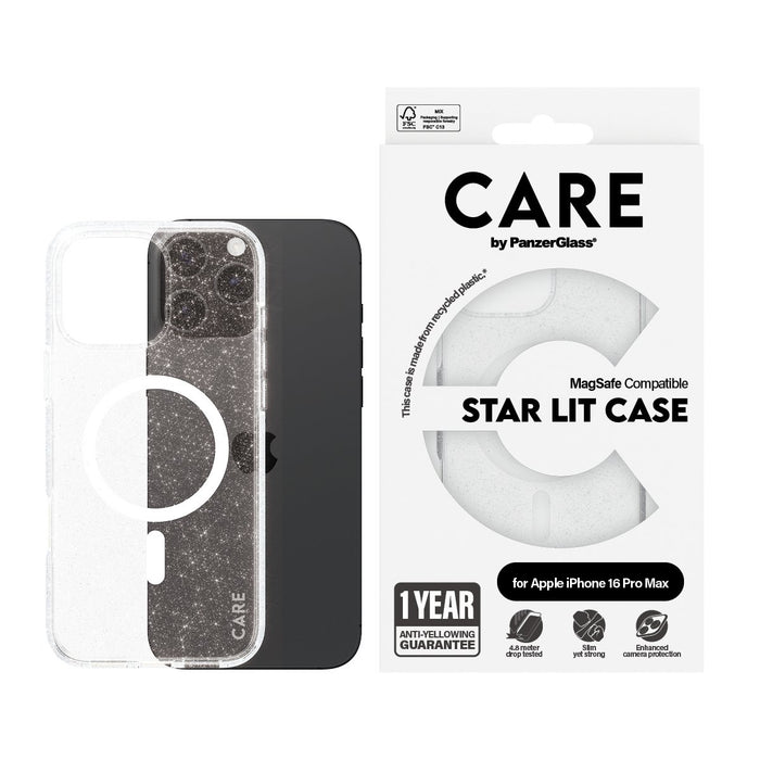 EAN 5715685004100 - PanzerGlass CARE™ by ® Urban Combat Case Star Lit w. White MagSafe iPhone 16 Pro Max funda para teléfono  imagen 2