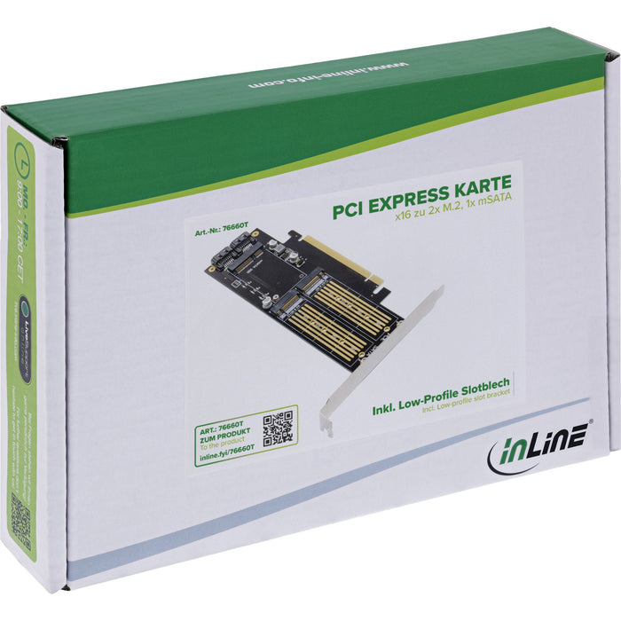 EAN 4043718341580 - InLine 76660T tarjeta y adaptador de interfaz Interno M.2, mSATA imagen 8
