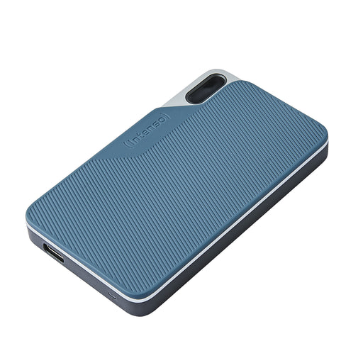 EAN 4034303033553 - Intenso Lesen/Schreiben bis zu 500 MB/s/500GB USB Tipo C 3.2 Gen 1 (3.1 Gen 1) Azul, Gris imagen 1
