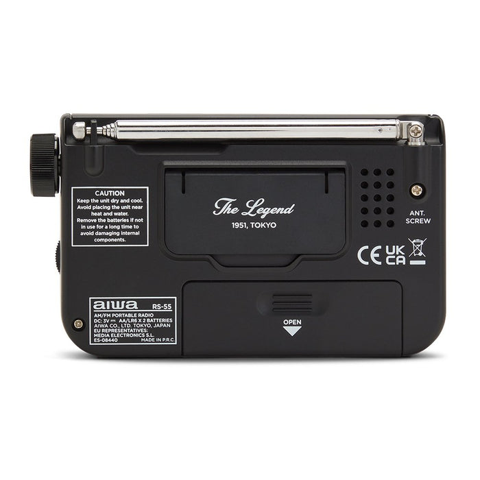 EAN 8435256897883 - Aiwa RS-55BK radio Personal Analógica Negro imagen 9