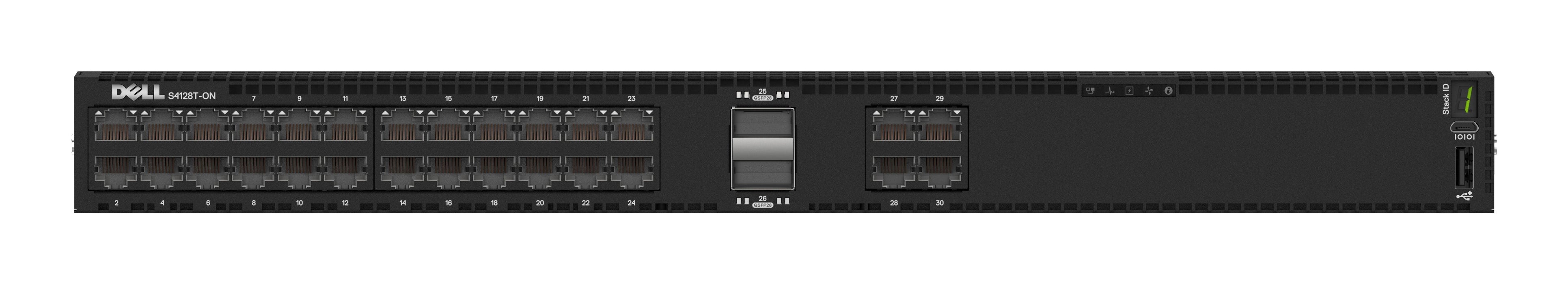 EAN 5397184222805 - DELL S-Series S4128T Gestionado L2/L3 10G Ethernet (100/1000/10000) 1U Negro imagen 1