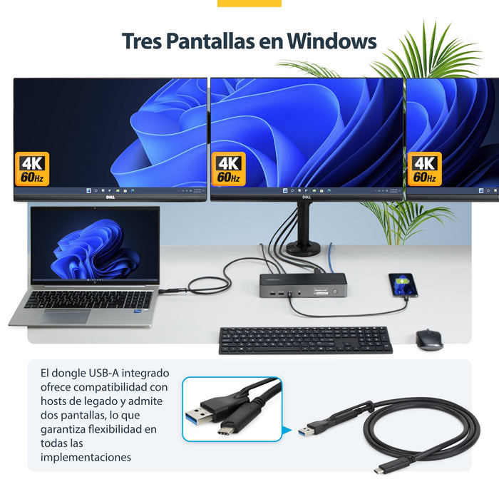 EAN 0065030912945 - StarTech.com DK30C2DPEPRUE base para portátil y replicador de puertos Alámbrico USB 3.2 Gen 1 (3.1 Gen 1) imagen 5
