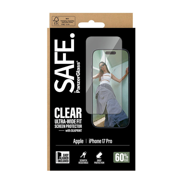 EAN 5715685029707 - PanzerGlass SAFE. by ® Screen Protector iPhone 17 Pro | Ultra-Wide Fit w. EasyAligner Protector de pantal imagen 3