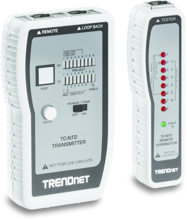 EAN 0710931401011 - Trendnet TC-NT2 analizador de red Azul, Blanco imagen 1