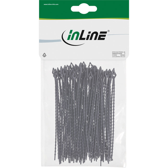 Bridas Inline Ball Longitud 150mm Negro 100uds