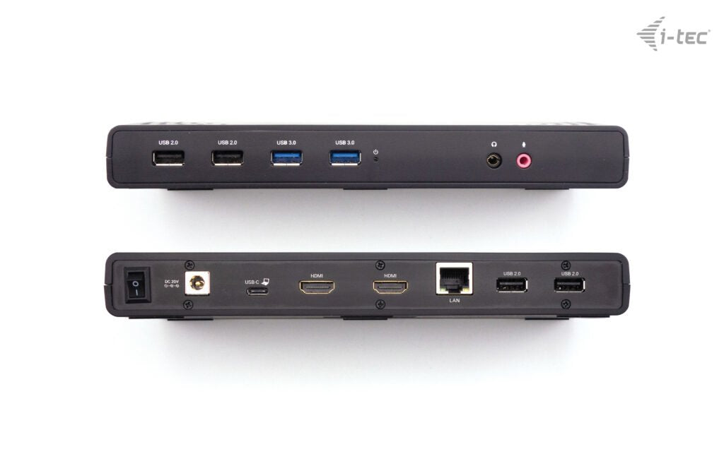 EAN 8595611706295 - i-tec CADUALHDMIDOCKPD base para portátil y replicador de puertos Alámbrico USB 3.2 Gen 1 (3.1 Gen 1) Typ imagen 2
