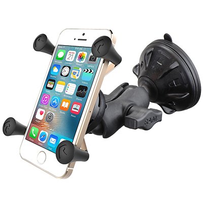 Unpd Ram Mnt W Short Arm Suction Ram X-Grip