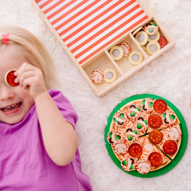 EAN 0681147005143 - Melissa & Doug Wooden Pizza Party imagen 7