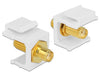 EAN 4043619863655 - DeLOCK 86365 cambiador de género para cable SMA Blanco imagen 1