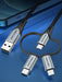 EAN 6922794752856 - Vention CQJHF cable de teléfono móvil USB A Lightning + micro-USB B + USB C imagen 8