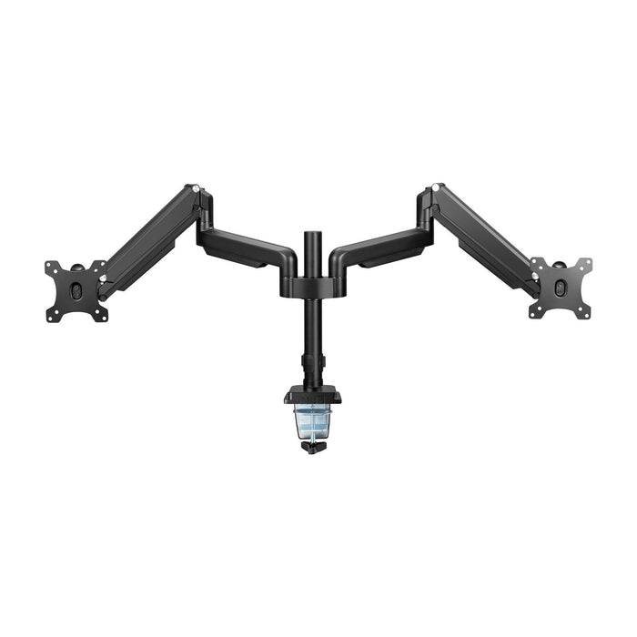 Soporte De Escritorio Inline Con Elevador Móvil Para Dos Pantallas De Hasta 82 Cm 32" Máx. 9 Kg