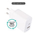 EAN 5715063054536 - eSTUFF ES637031 cargador de dispositivo móvil Smartphone Blanco Corriente alterna Carga rápida Interior imagen 1