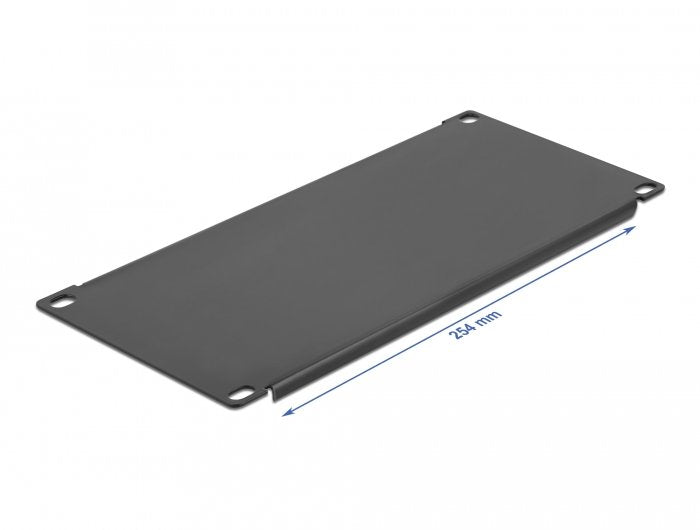Delock Cubierta Ciega De Gabinete De Red De 10" 3u En Negro