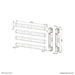 EAN 8721246340256 - Neomounts AFL55-975BL accesorio para soporte de televisor imagen 11