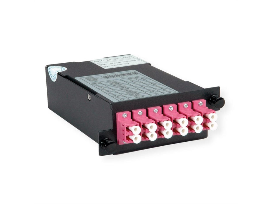Value Mpo-Modul, Mpo-Stecker   12x Lc-Buchse