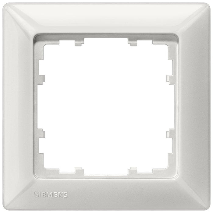 Siemens 5tg25510 Delta Line Rahmen 1fach 80x80mm Titanwei