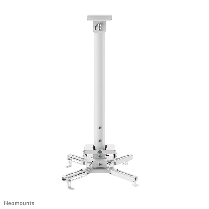 Neomounts Deckenhalter Projektor 35kg Voll Bew. Höv Blanco 60.5-90.5cm