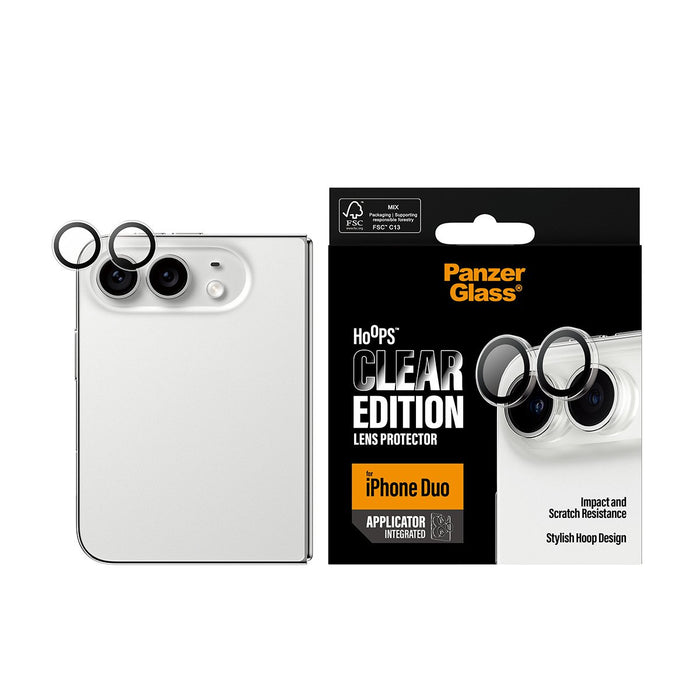EAN 5715685044953 - PanzerGlass ® Hoops® Camera Lens Protector Transparent iPhone Duo Protector de pantalla Apple 1 pieza(s) imagen 2