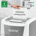 EAN 4002432124138 - Leitz 80160000 triturador de papel Microcorte 55 dB 22 cm Gris, Blanco imagen 7