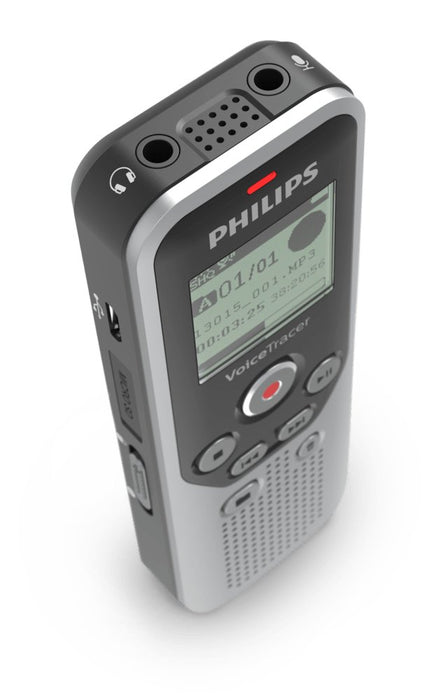 EAN 0855971006328 - Philips DVT1250 dictáfono Memoria interna y tarjeta de memoria Negro, Gris imagen 4