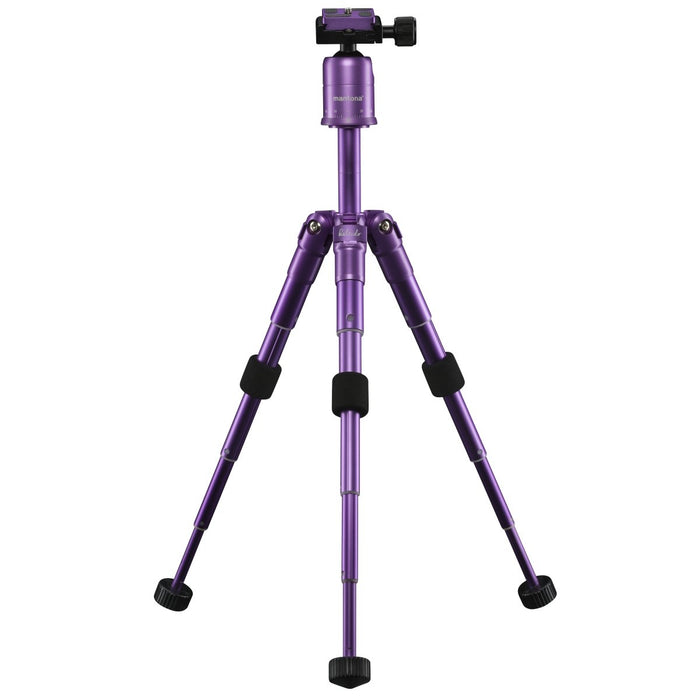 EAN 4056929211887 - Mantona 21188 tripode Digitales / cámaras de película 3 pata(s) Púrpura imagen 2