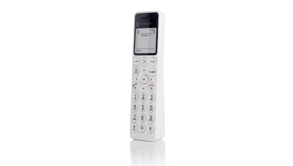 Motorola Dot411  Telefono Inalambrico Dect - Gran Pantalla Lcd - Teclado Retroiluminado - Manos Libres