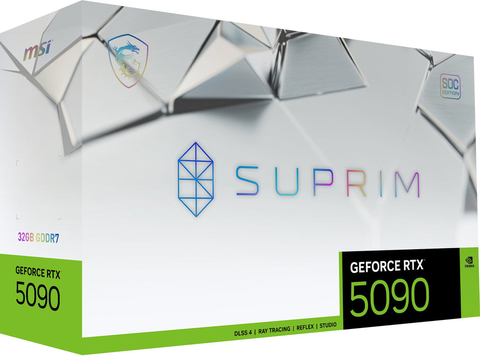 EAN 4711377302487 - MSI SUPRIM GEFORCE RTX 5090 32G SOC tarjeta gráfica NVIDIA 32 GB GDDR7 imagen 2
