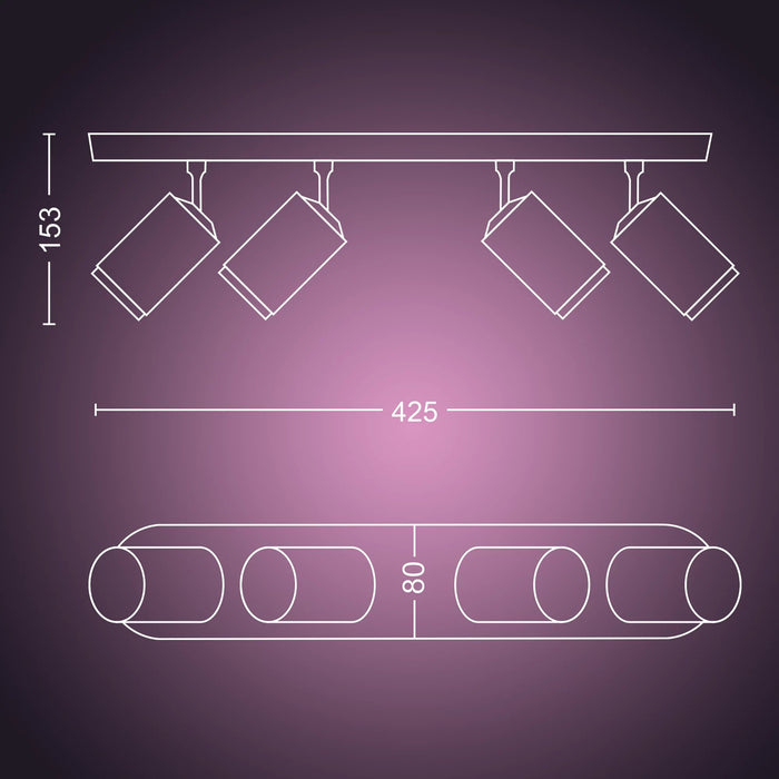 EAN 8720169319394 - Philips Hue White and Color ambiance 8720169319394 iluminación inteligente Punto de iluminación inteligen imagen 2