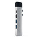 EAN 0879961007324 - Satechi ST-TCPHES base para portátil y replicador de puertos USB 3.2 Gen 1 (3.1 Gen 1) Type-C Plata imagen 1