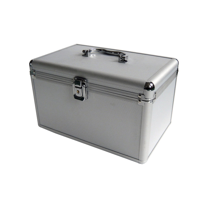 Mediarange Box75 Funda Para Discos Ópticos Maleta Rígida 200 Discos Plata