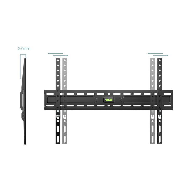 Soporte Fijo Pared Pantallas 37"-86", Negro